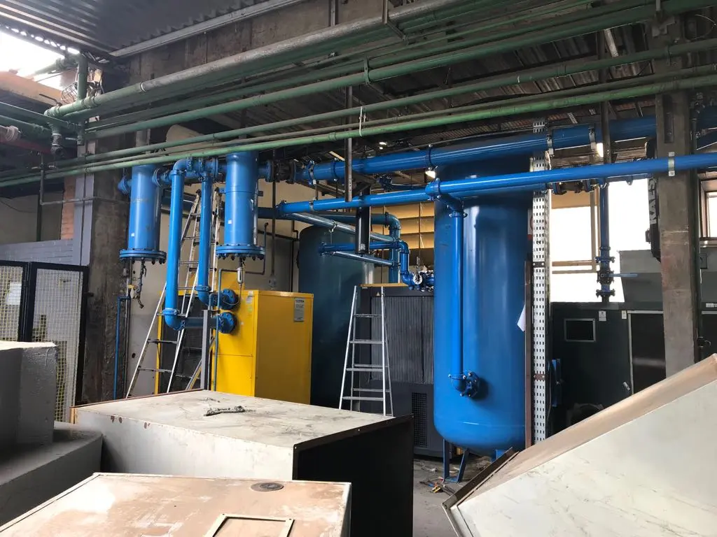 Sala de compressores - projeto Engepipe® 10