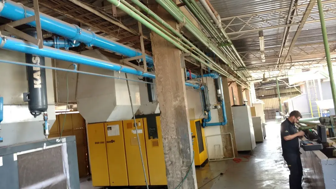 Sala de compressores - projeto Engepipe® 22
