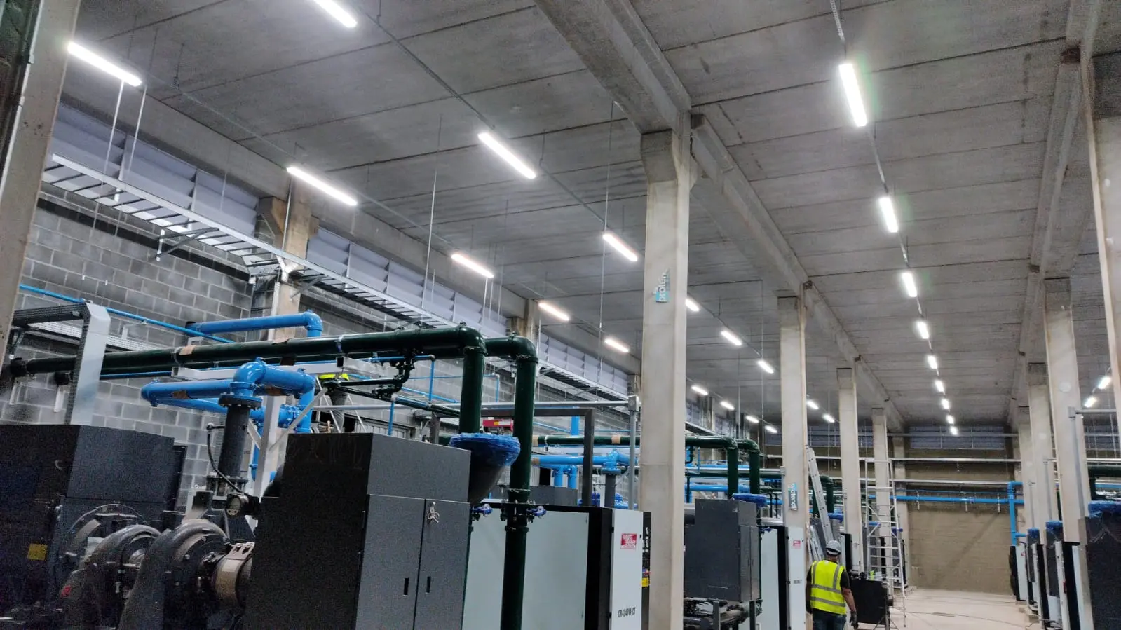 Detalhe de válvula e conexão Engepipe® - projeto Engepipe® 40