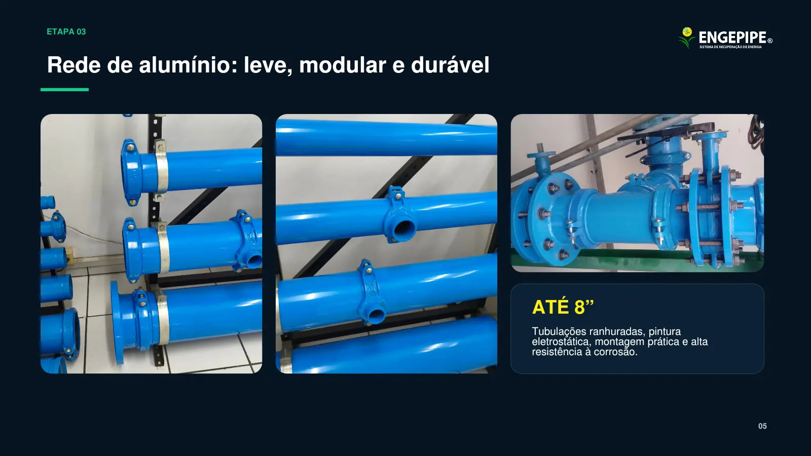 Rede de alumínio — slide 5 de 8